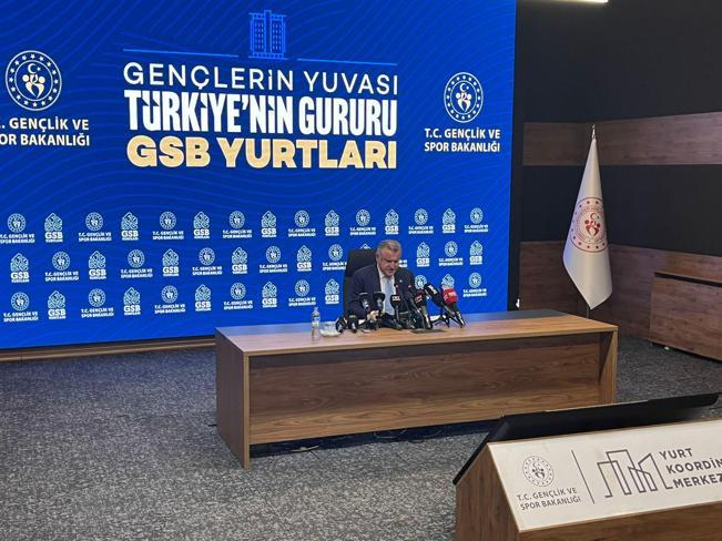 Bakan Bak: Yurt başvuruları Bakan Bak: 2025-2026 yılı yurt başvuruları başladı
