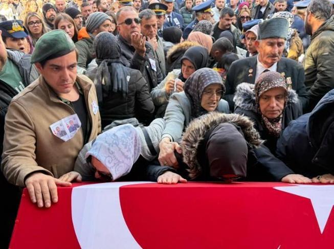 Şehitler memleketlerinde son yolculuğuna uğurlandı