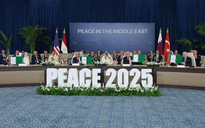 Cumhurbaşkanı Erdoğan, ‘Barış için Şarm El-Şeyh Zirvesi’ne katıldı