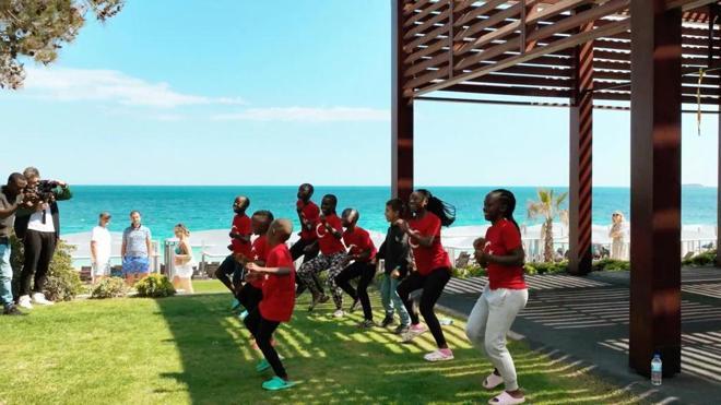 Masaka Kids Africana, Rixos’un tadını çıkardı