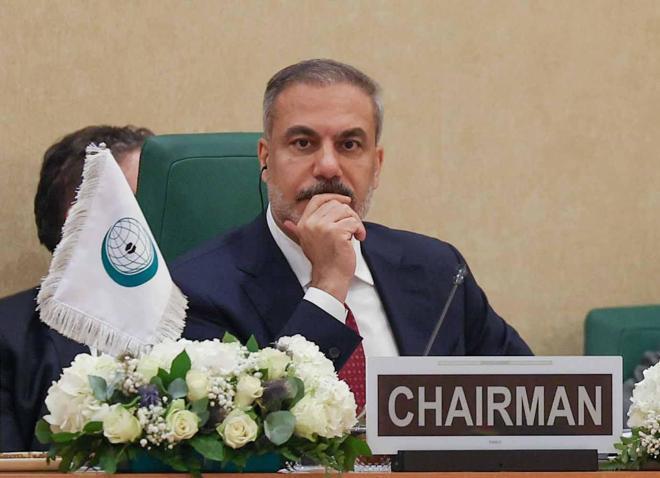 Bakan Fidan: Filistin halkının ihtiyaç duyduğu bizim kolektif olarak devreye girmemiz