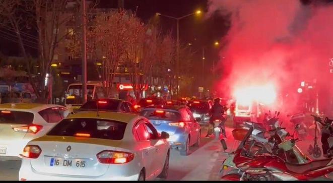 A Milli Takımın Dünya Kupası’na katılması Bursada kutlandı