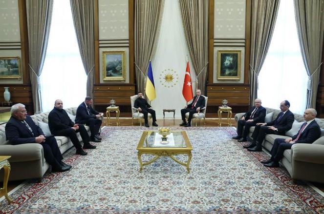 Ukrayna Devlet Başkanı Zelenskiy, Ankarada