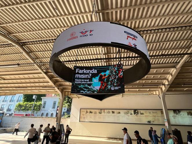 Atıkların zararlarına karşı Farkında mısın kampanyası