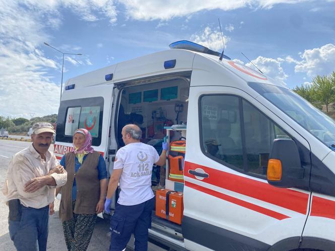 Manisada tarım işçilerini taşıyan traktör devrildi; 11 yaralı