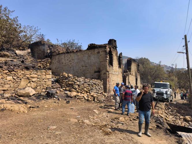 Mersindeki orman yangını 2nci gününde