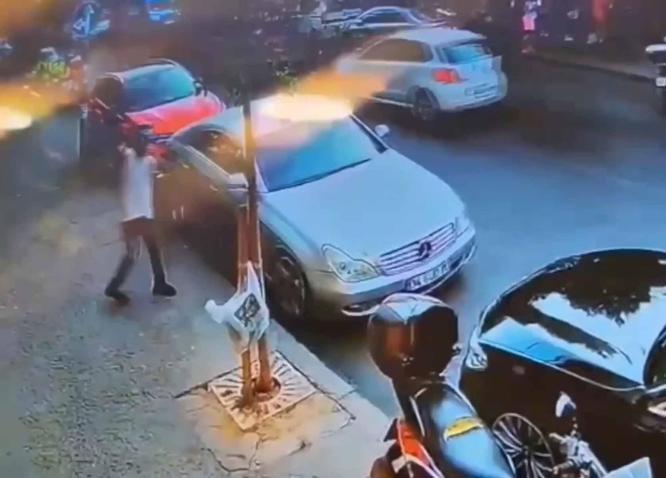 Kağıthane’de boşanma aşamasındaki eşinin 6 kez kurşunlattırdığı kuyumcuya 2 silahlı saldırı; o anlar kamerada