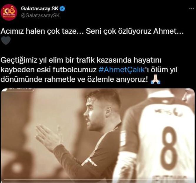 Ahmet Çalık, ölüm yıl dönümünde kliplerle anıldı