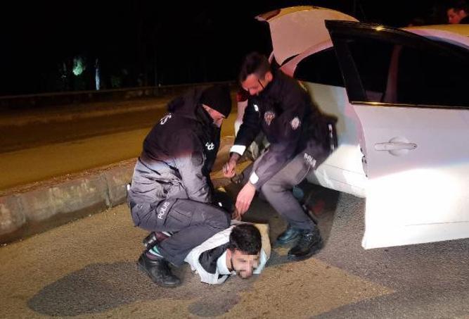 15 kilometre kaçan alkollü sürücüye, 15 bin 450 lira ceza kesildi
