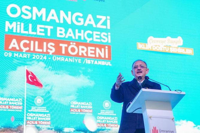 Çevre, Şehircilik ve İklim Değişikliği Bakanı Mehmet Özhaseki, Ümraniye’de 3 merkezin açılışını yaptı