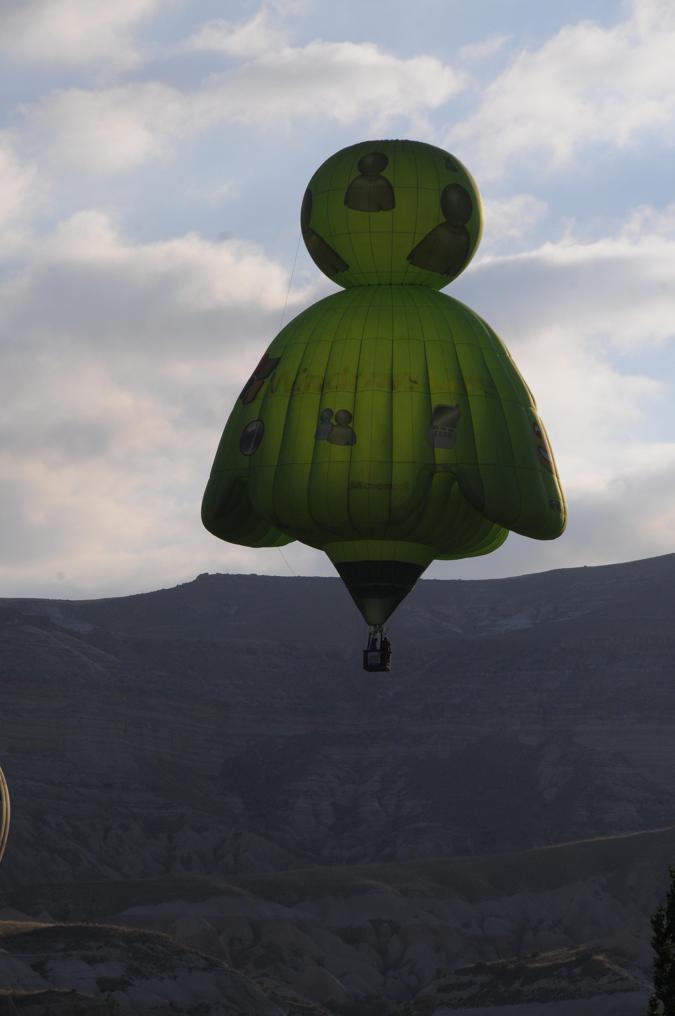 Balloon festival started in Cappadocia
