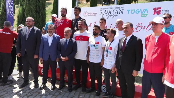15 Temmuz Şehitlerini 5. Vatan Koşusuna katılarak andılar