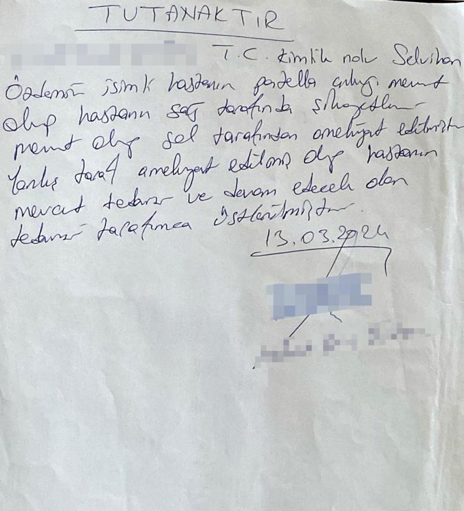 Sakatlandığı dizi yerine diğerini ameliyat eden doktorun hatasını kanıtlayıp tazminat davası açtı