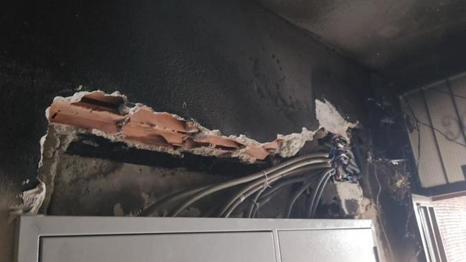 Sultangazide eski eşinin yaşadığı binanın elektrik panosunda yangın çıkardı