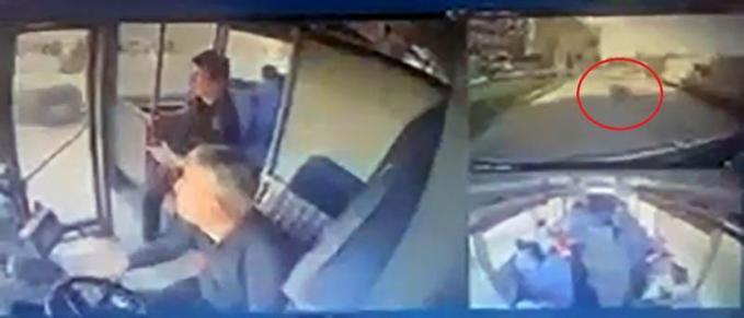 Karnaval yolundaki kazanın görüntüsü ortaya çıktı; şoför serbest kaldı