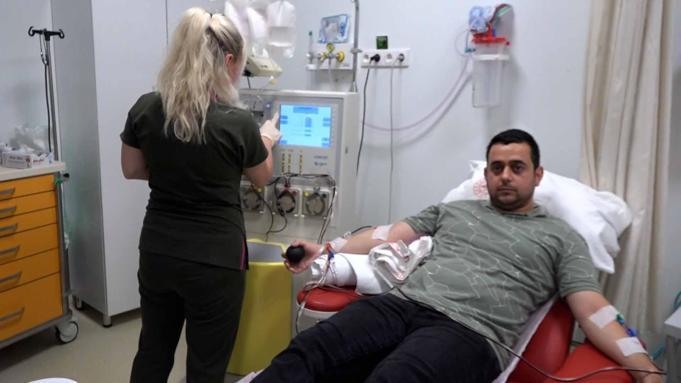 Samsunda 100üncü donör onuruna pasta kesildi