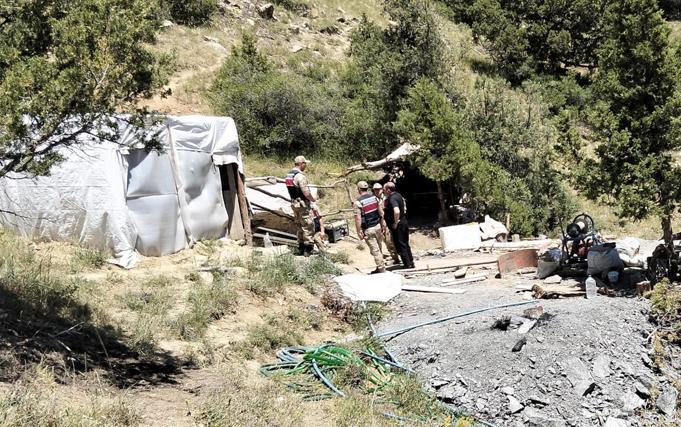 Erzurumda taş ocağında göçük: 3 ölü