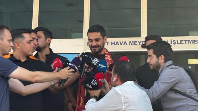 İlkay Gündoğan, Galatasaray için İstanbul’da