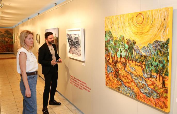 Van Gogh’un Zeytin Ağaçları yapıtı yeniden yorumlandı