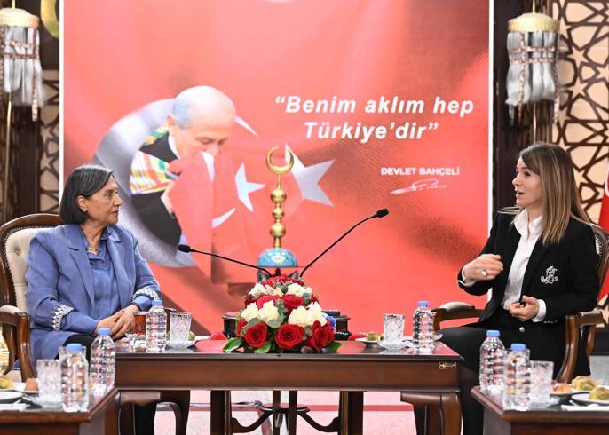 Siyasi partiler bayramlaştı