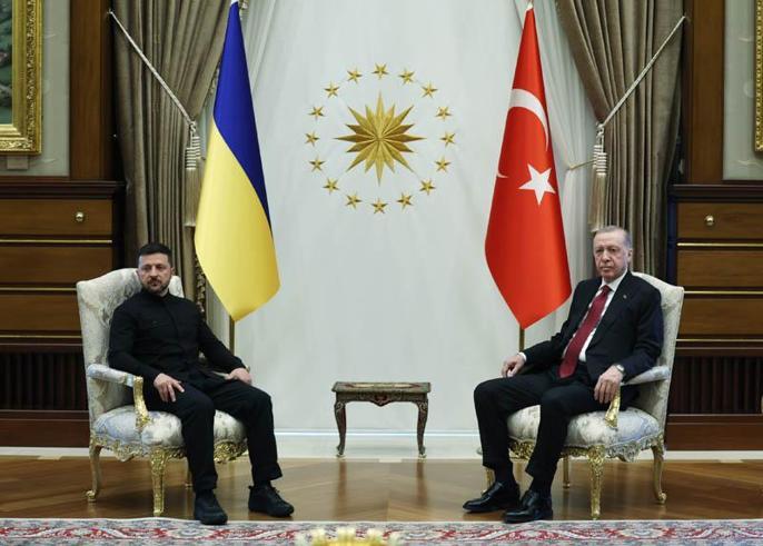 Ukrayna Devlet Başkanı Zelenskiy, Ankarada