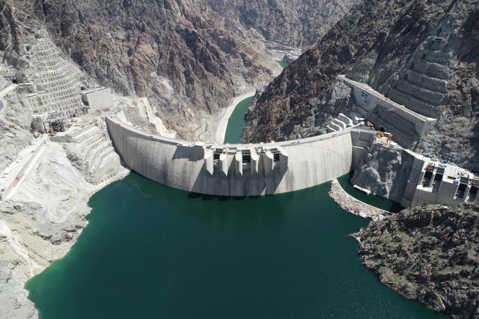 Yusufeli Barajı ile 2,5 milyon kişinin enerji ihtiyacı karşılanıyor