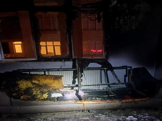 Yanan dairede cesedi bulunmuştu; komşusunun öldürdüğü ortaya çıktı