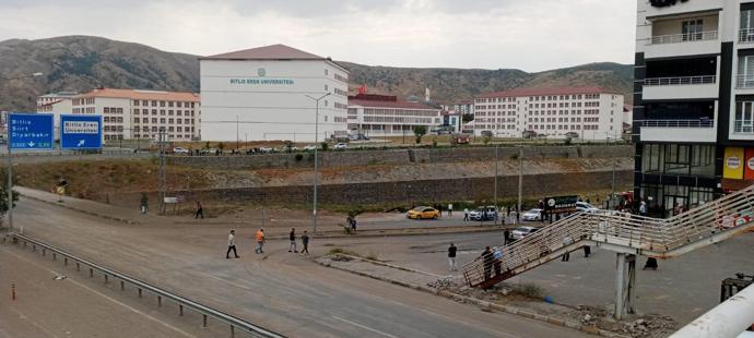 Bitlis’te doğal gaz hattında patlama