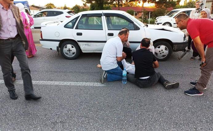 Elifin hayatını kaybettiği kaza, kamerada