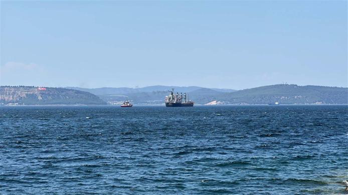 Çanakkale Boğazında gemi arızası