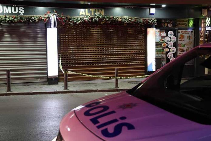 Kar maskesi takıp kuyumcu dükkanını kurşunladı; o anlar kamerada