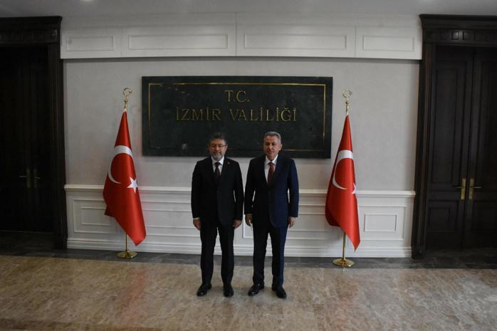 Bakan Yumaklı, İzmirde