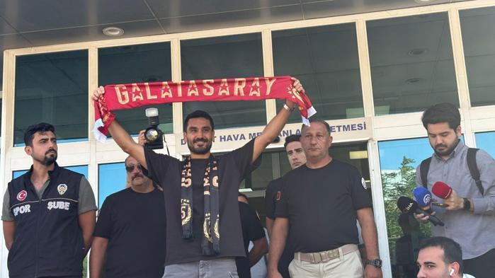 İlkay Gündoğan, Galatasaray için İstanbul’da