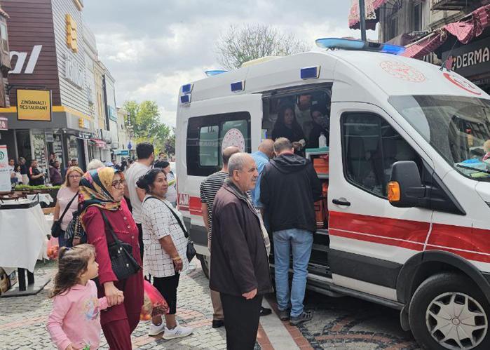 Husumetlisini tabancayla ayağından yaraladı