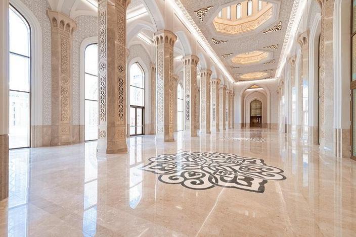 Guinness’e aday Nur Sultan Büyük Camii açıldı