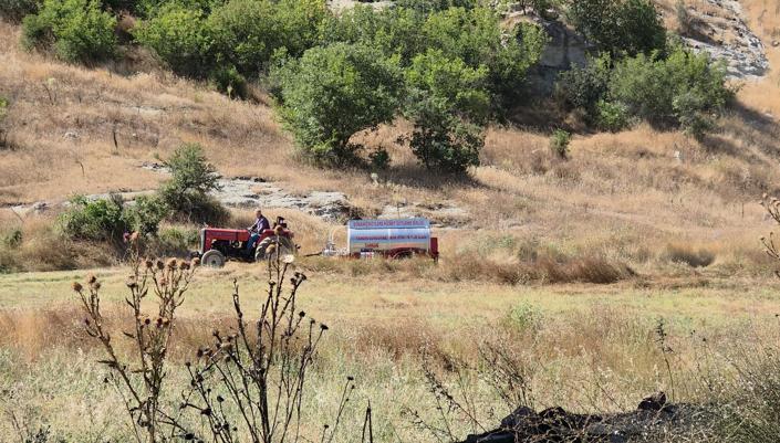 Kütahyada orman yangını