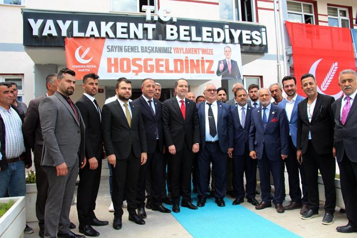 Erbakan, Çankırıda Yaylakent beldesini ziyaret etti