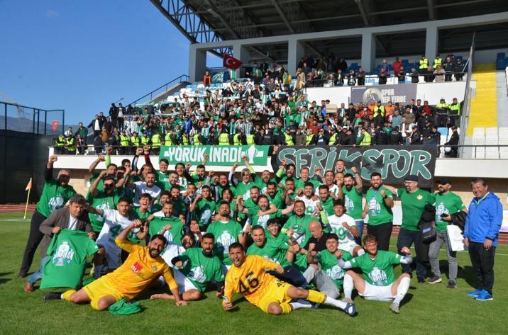 Antalya Belek Üniversitesi Serik Belediyespor Birinci Lige yükseldi