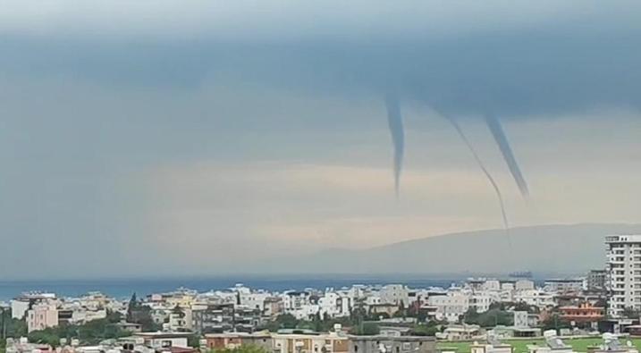 İskenderun Körfezinde 3 hortum