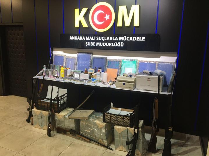 Çiftlik kurup, sahte para basan çeteye dava