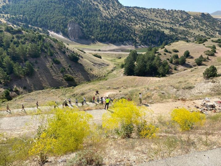 Karsta yolcu otobüsü viyadükten uçtu: 7 ölü, 21 yaralı