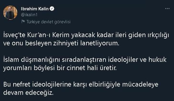 Dışişleri Bakanlığı, İsveçte Kuran-ı Kerime saldırıyı kınadı