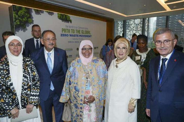 Emine Erdoğan, ‘Küresel Sıfır Atık Hareketine Doğru’ programına katıldı