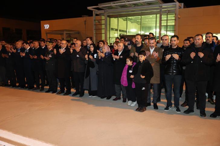 Şehit polis Seçkin Yalçın’ın cenazesi, memleketi Elazığ’a getirildi