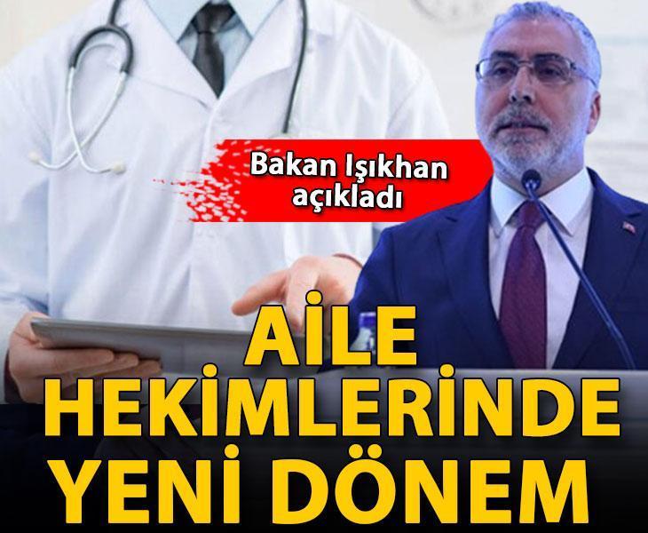 Bakan Işıkhan: Aile hekimlerinin reçete edebildiği ilaçların sayısını artırıyoruz