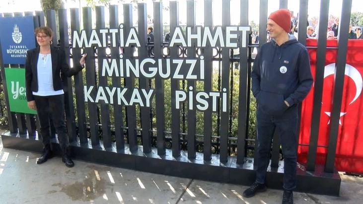 Kadıköy’de öldürülen 14 yaşındaki Mattia Ahmet Minguzzi’nin adı kaykay pistine verildi