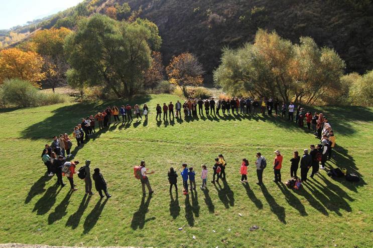 Fall at Nemrut Crater Lake