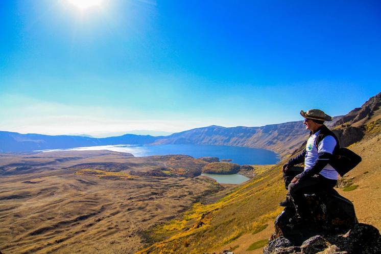 Fall at Nemrut Crater Lake