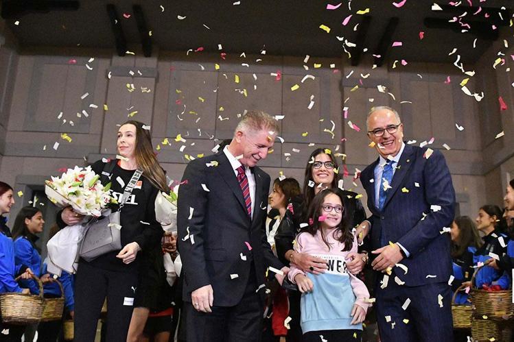 Olimpiyat kotası alan Dünya 1 numarası Filenin Sultanları yurda döndü