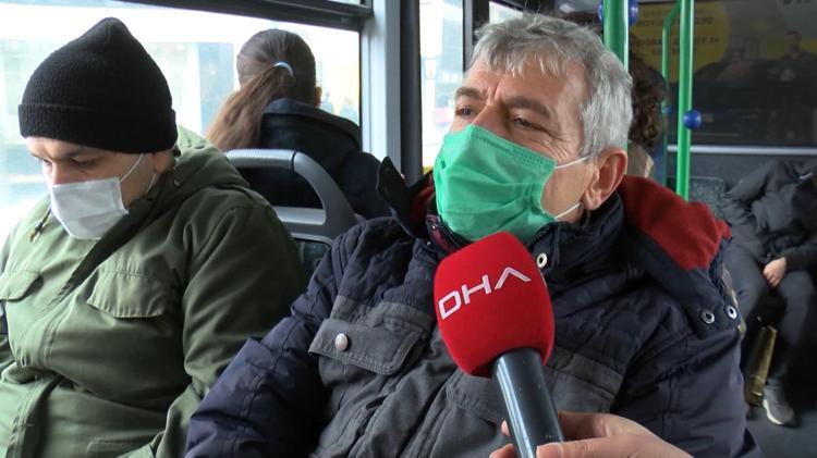 YASAL OLARAK HAKLI OLSA BİLE MASKE TAKMASI GEREKTİĞİNİ SÖYLERİM